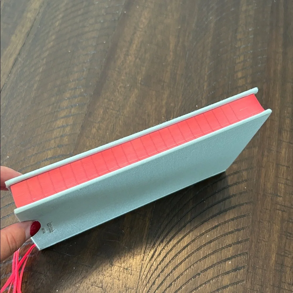 Kate Spade Light Blue Journal with Gold Logo - Picture 4 of 5